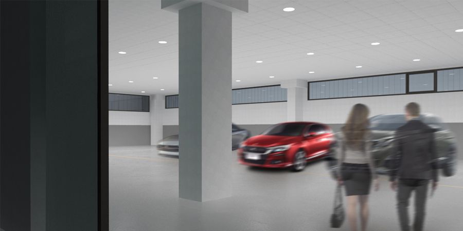 PSA Sesto Retail Spa - vista spazio espositivo