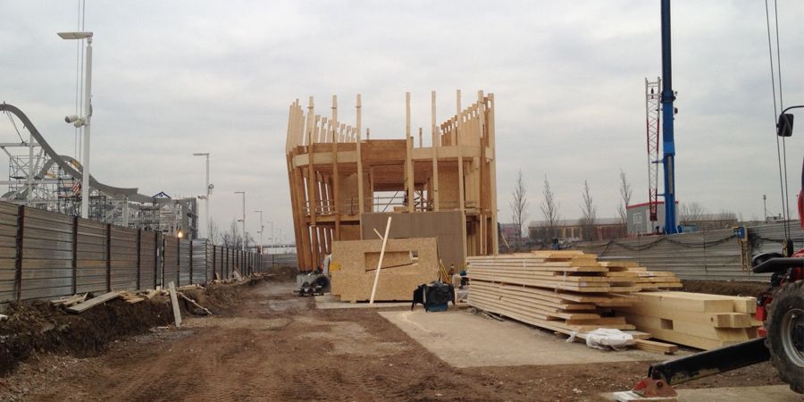 EXPO 2015-Padiglione della Colombia-cantiere-tech